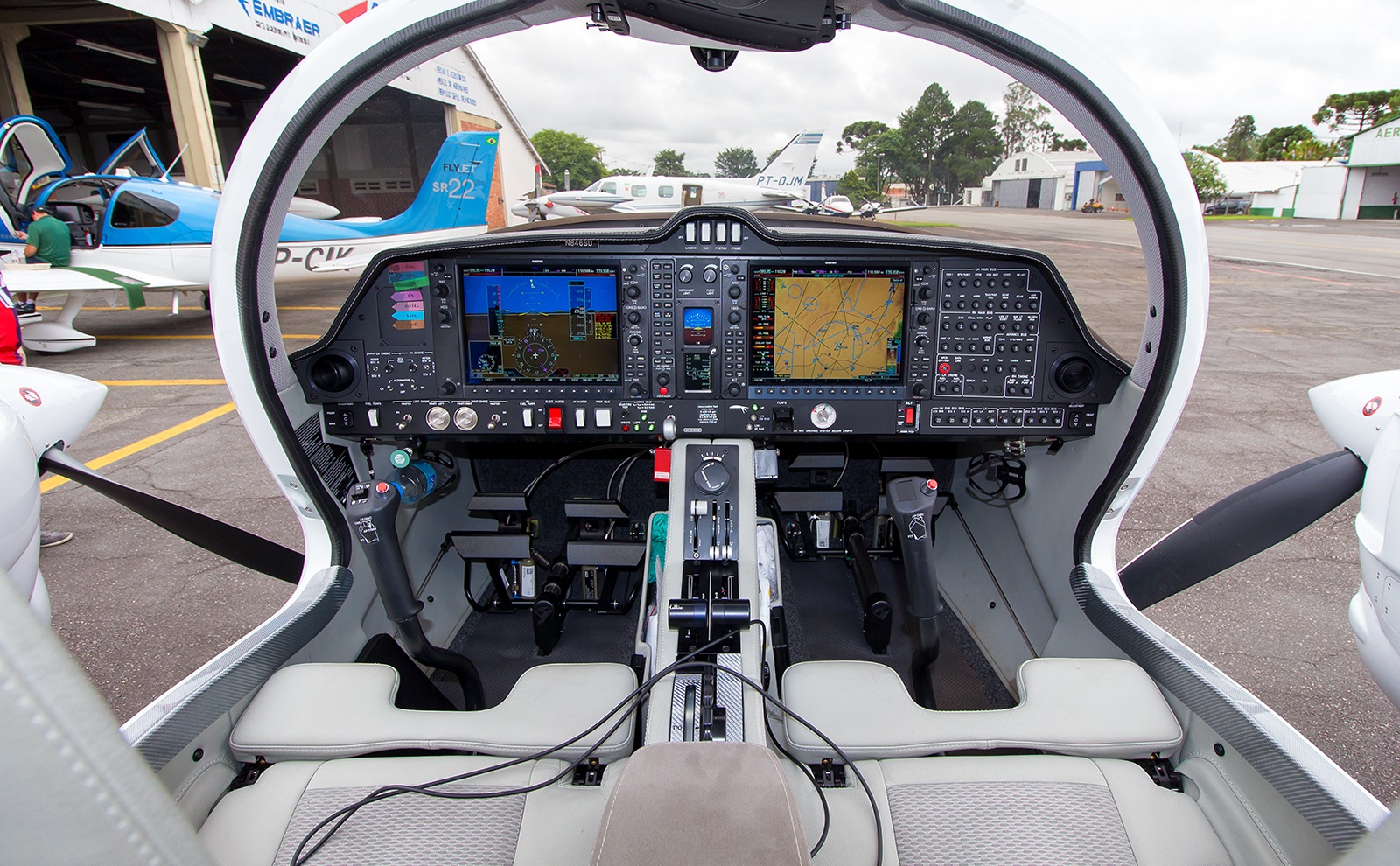 volo privato sul Diamond DA62